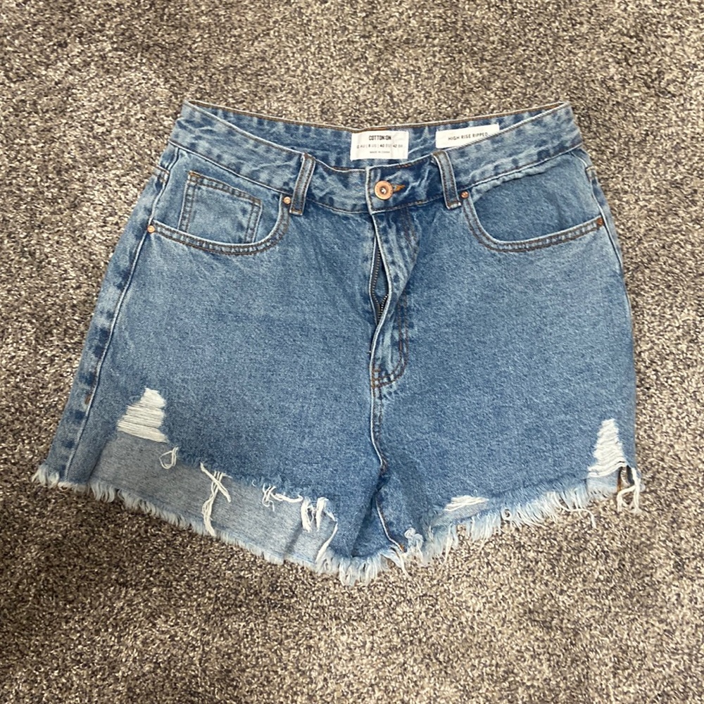Zara high waisted shorts